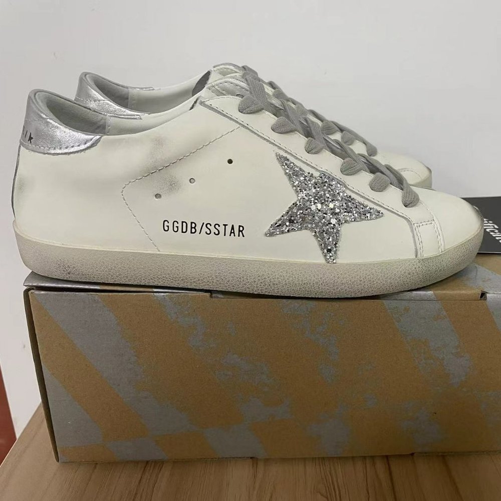 Golden Goose Superstar white board shoes